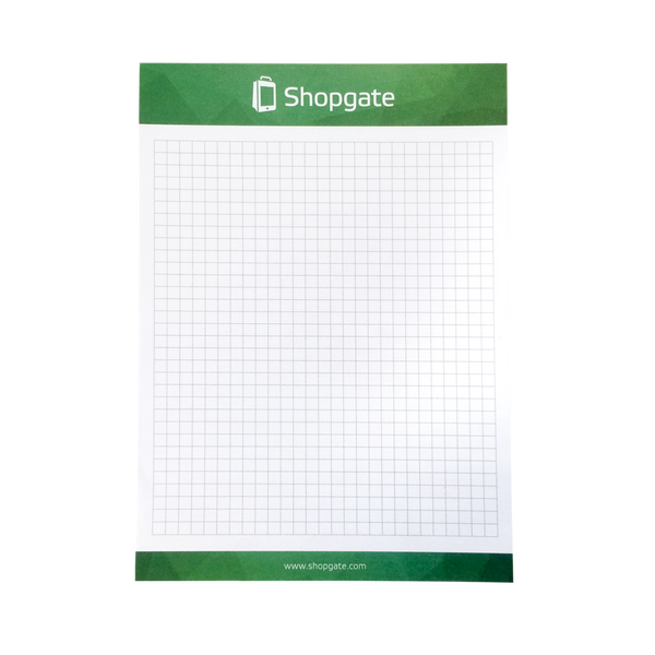 Note pad Shopgate branded