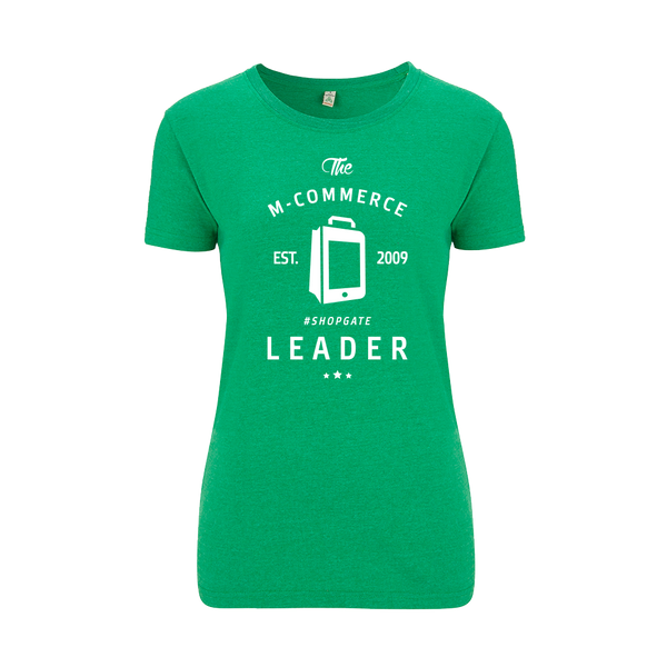 "M-Commerce Leader" Women T-shirt