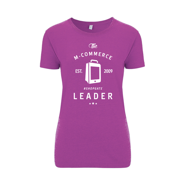 "M-Commerce Leader" Women T-shirt