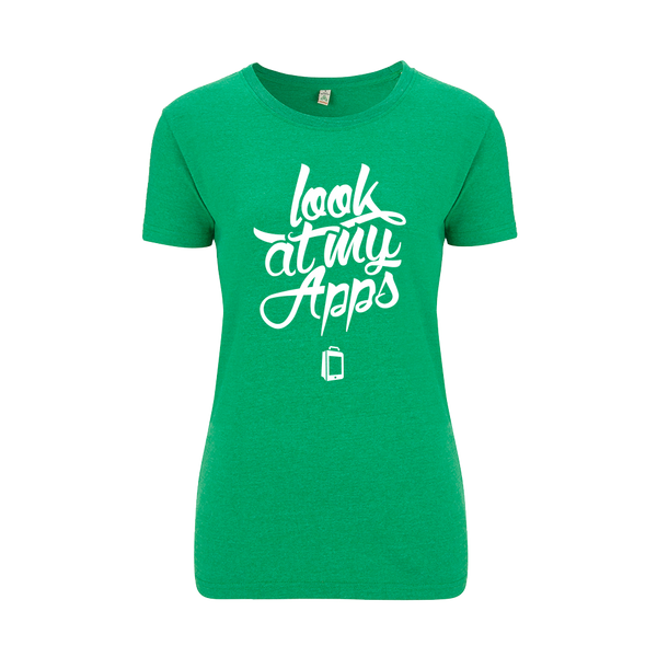 "Look At My Apps" Women T-shirt