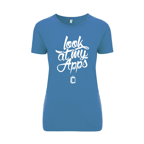 "Look At My Apps" Women T-shirt